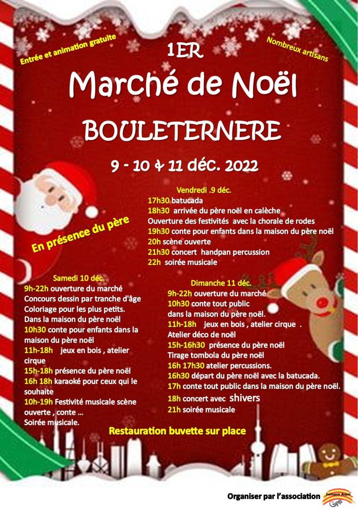 Marché de Noel à Bouleternere 66130