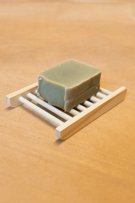 Support de savon en bambou